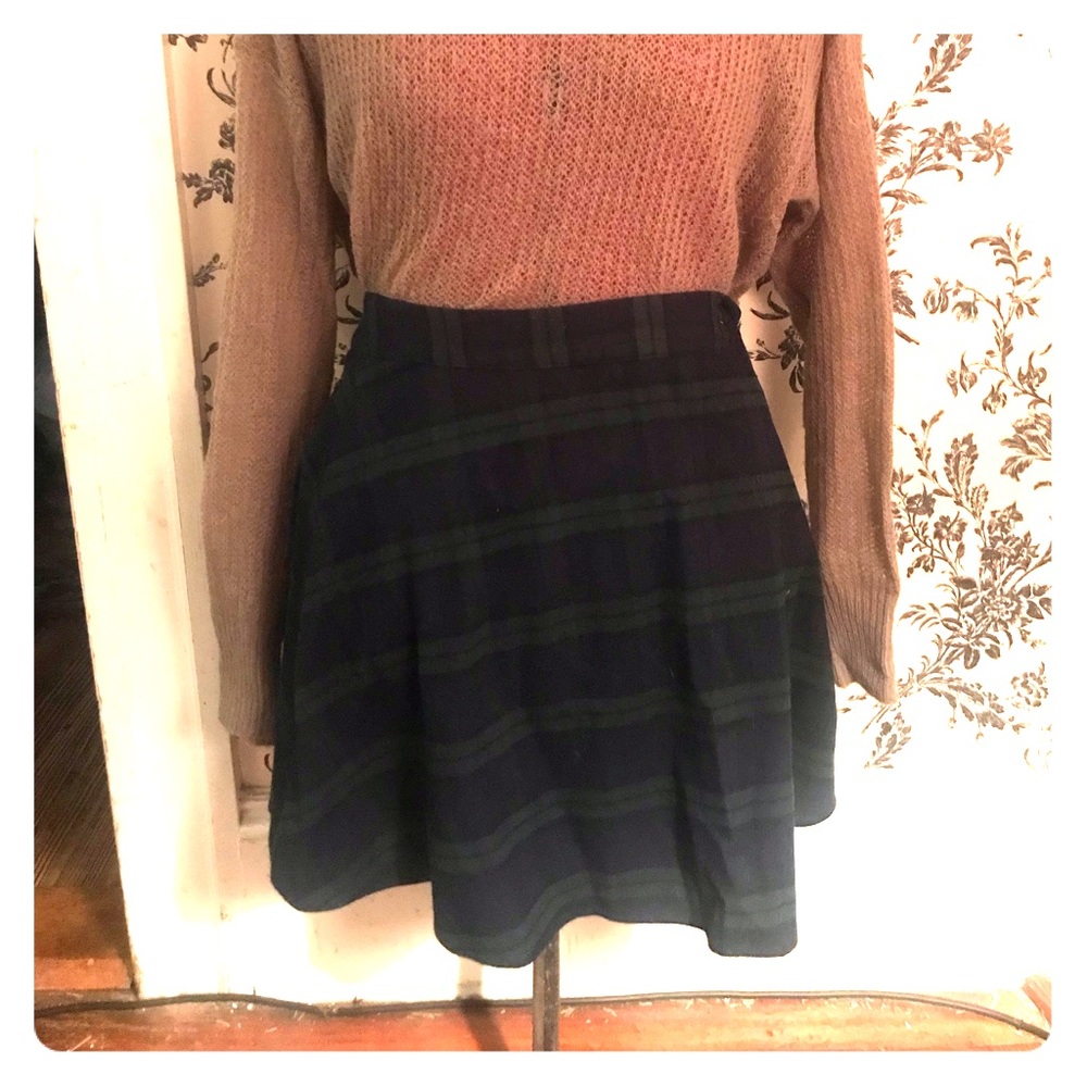 Plaid Skater Skirt